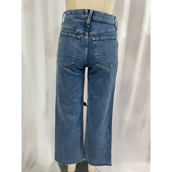 J. Crew Slim Wide-Leg Denim Jeans - Picture 3 of 5